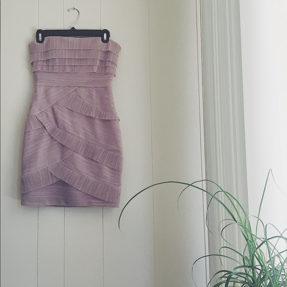 bcbgmaxazria strapless dress